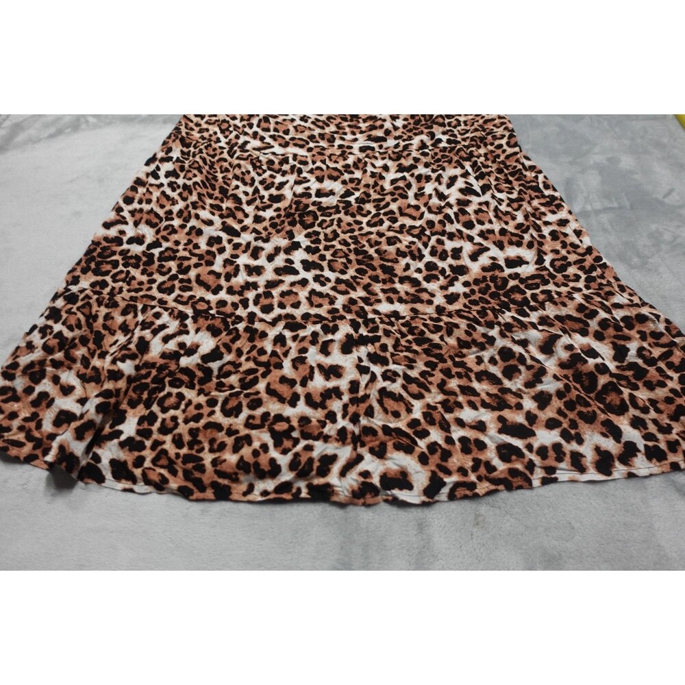 Vero Moda Women's Large Tan Aopleo Easy Joy Maxi Skirt NWT - Picture 2 of 9